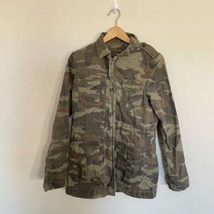 Zip Up & Button Up Jacket